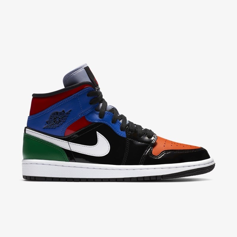 Multicolor aj1 best sale